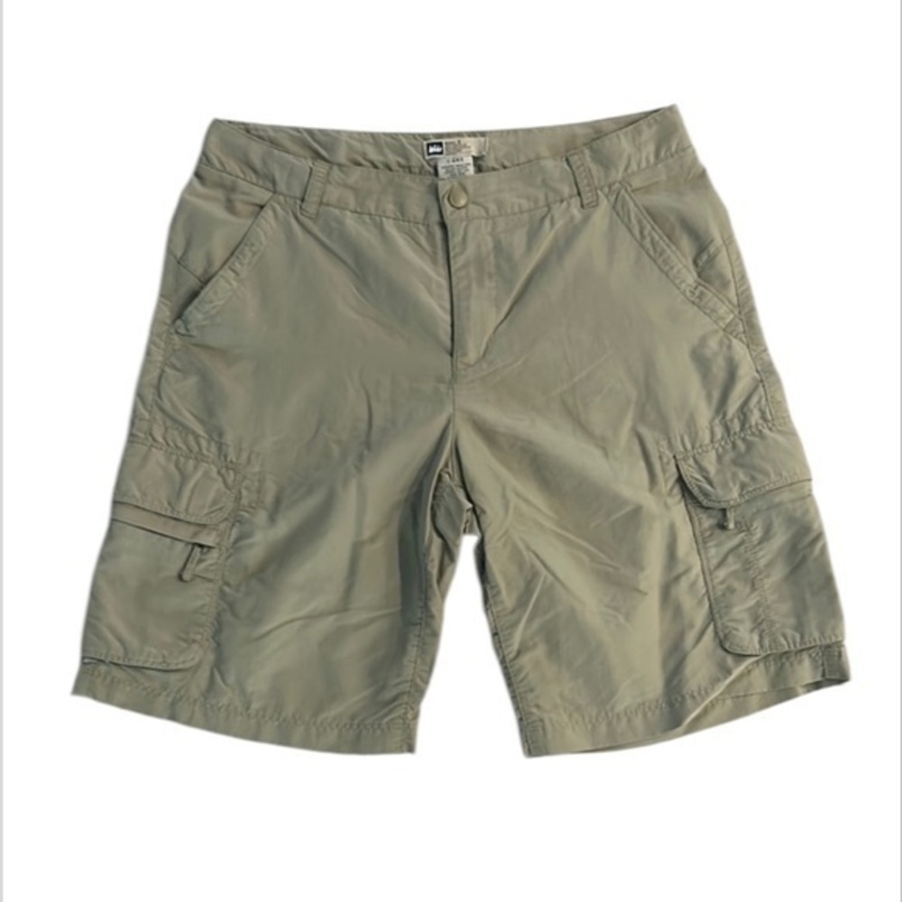 REI Co-op Sahara Shorts - Women's 10" Inseam size 8 tan khaki